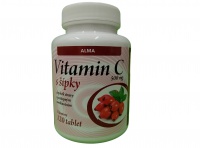 ALMA Vitamn C 500mg se pky 120tbl