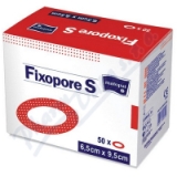 Fixopore S steriln nplast ovl 6. 5x9. 5cm 50ks