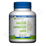 Calcium 333mg+Magnezium 133mg+Zinek 8mg tbl. 100+50