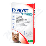 FYPRYST combo 1x0. 67ml spot-on pro psy 2-10kg