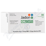 Jadon oil caps CBD s konop. olej. 15mgCBD+B12 cps. 30