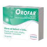 Orofar 1mg-1mg pas. 24