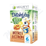 Megafyt Dtsk aj Broskev a citrn BIO 20x2g