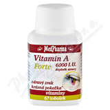 MedPharma Vitamin A 6000 I. U.  Forte tob. 67