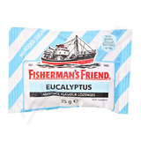 Fishermans Friend bonbny dia eukalyptus-modr 25g