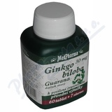 MedPharma Ginkgo biloba+guarana cps. 67