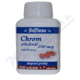 MedPharma Chrom pikolinát 200mg tob. 107