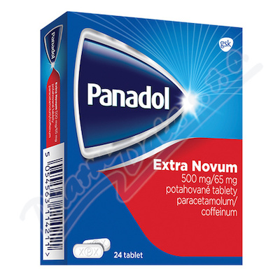 Panadol Extra Novum 500mg-65mg tbl.flm.24 IV